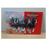 Novelty Metal Sign - Budweiser Clydesdales