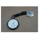 Antique Omega Grand Prix Paris 1900 Enameled Silver Men