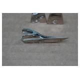 Sterling Silver Cufflinks and Tie Clip