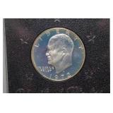 1972 Eisenhower Silver Dollar Coin