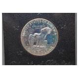 1972 Eisenhower Silver Dollar Coin