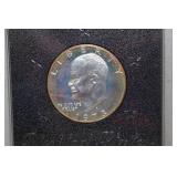 1973 Eisenhower Silver Dollar Coin