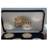 1998-99 Grand Casino Collectors Coin Set