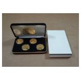 1997-98 Grand Casino Collectors Coin Set - Wildlife Series