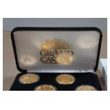 1997-98 Grand Casino Collectors Coin Set - Wildlife Series