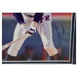 Signed Carlton Fisk Photo with Rookie Card