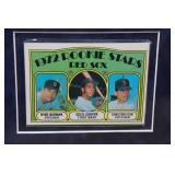 Signed Carlton Fisk Photo with Rookie Card