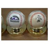 Assorted Commemorative and Game Giveaway Baseballs