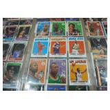 15 Pages of Basketball Cards - 1980