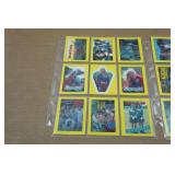1984 Topps DC Comics Supergirl Trading Cards with Stickers