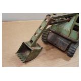 Vintage Marx Steel Steam Shovel Excavator