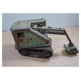 Vintage Marx Steel Steam Shovel Excavator
