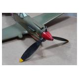 Curtiss P-40 WWII Warhawk Wood Fighter Airplane