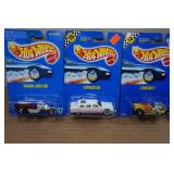 Hot Wheels - Rigor-Motor, Limozeen, T-Bucket, Steel Stamp Series