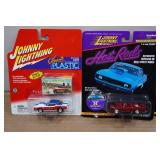 Johnny Lightning Die Casts - Boss Cuda, 1969 Pro Street, Beastmobile