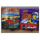 Johnny Lightning Die Casts - 69 Olds 442, 1963 Mustang II