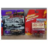Johnny Lightning Die Casts - 69 Olds 442, 1963 Mustang II