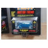 Racing Champions Mint Motor Trend Die Casts - Cougar, Convertible, Ford Pickup