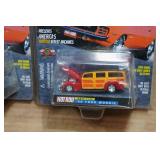 Racing Champions Hot Rod Die Casts - Ford Coupe, Mercury Convertible, Ford Woodie