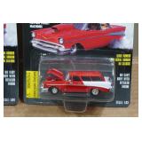 Racing Champions Hot Rod Die Casts - Chevy Impala, Camaro, Nomad