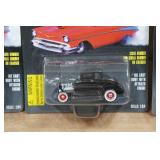 Racing Champions Hot Rod Die Casts - Ford Coupe, Highboy Coupe, Custom Delivery