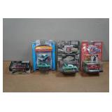 Assorted Die Casts - Studebaker Tow Truck, Dodge Coronet, Desoto Fireflite