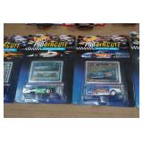 Hot Wheels Racing Die Casts - Barbie, Kyle Petty, Morgan Shepherd