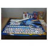 Hot Wheels Poster, Coloring Book, Playing Cards and Stickers