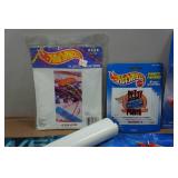 Hot Wheels Poster, Coloring Book, Playing Cards and Stickers