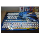 Hot Wheels Poster, Coloring Book, Playing Cards and Stickers