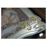 Vintage Coca-Cola Framed Mirror