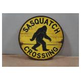 Vintage Style Sign - Sasquatch Crossing