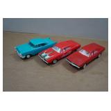 *3* Plastic Car Models