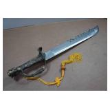 Stainless Steel 9-Ring Broad Sword