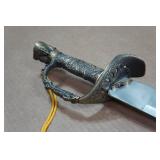 Stainless Steel 9-Ring Broad Sword