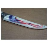 Bald Eagle Theme Collector Knife