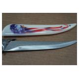 Bald Eagle Theme Collector Knife