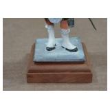 Antique Lead British Officer Statue