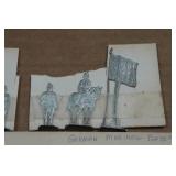 Antique Barclay Lead Toy Soldiers