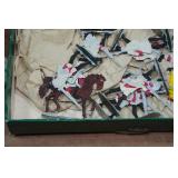Antique Barclay Lead Toy Soldiers with Box