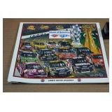 2008 Bank of America 500 Race Program and Die Cast Car