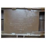 Vintage Processed Plastic Co Stage Coach Horse and Rider