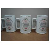 *8* 1996 Coca-Cola Christmas Collectors Mugs