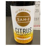 San-J Organic Citrus Tamari Splash, 6 Bottles (10 fl oz) - Best by Jun 27, 2024