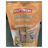 Beefeaters Lickables Salmon Recipe Cat Treats - 12-Pack