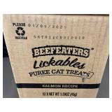 Beefeaters Lickables Salmon Recipe Cat Treats - 12-Pack