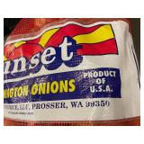 Onions - Sunset Washington Onions, 25 Lbs Net Wt