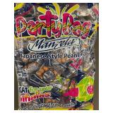 Bulk Lot Manzela Japanese Style Peanuts PartyBag 3-Pack (150 Bags Total)