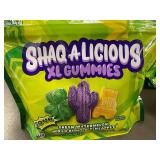 NE 1 - Shaq-A-Licious XL Gummies - Sour Flavor (Set of 4 Bags)