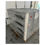 TAMKO Pallet of 12 Bundles of- CoolRidge 14.75 in. x 48 in. Black Polypropylene Ridge Vent with External Baffles Retail value of $1,223.28